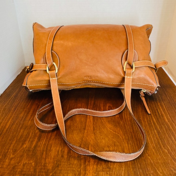 Hogan Tan Satchel Soft Leather Casual